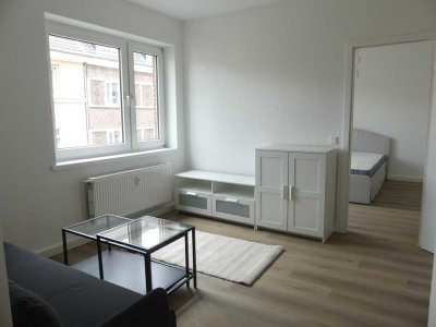 Erstbezug einer renovierten, möblierten Wohnung