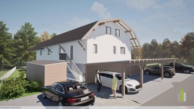 Bauvorhaben: Hochwertige Reihenhäuser mit Carport in bester Lage!