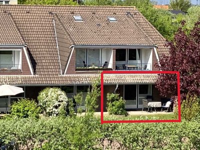 Traumhafte Ferienwohnung in Büsum im Haus Deichgraf -  in erster Reihe direkt hinter dem Deich