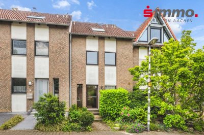 Seltene Gelegenheit!
Gepflegtes Einfamilienhaus mit sonnigem
Garten und Garage in der Aachener Soe