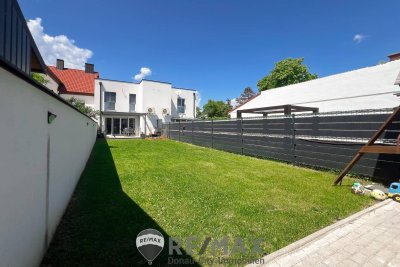 “Ankommen, wohlfühlen, leben – Ihr modernes Zuhause mit Garten wartet!“