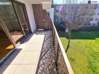 Kleine Wohnung - Große Freude! Großer, hofseitiger Balkon + Blick ins Grüne + Komplette Ruhelage + Energieeffizienz + Perfekte Anbindung und Nahversorgung! Jetzt zugfreifen!