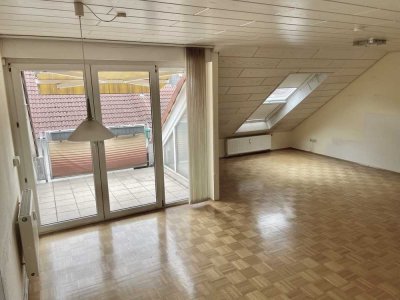 Helle Maisonette mit Studio und Loggia, Garage, provisionsfrei
