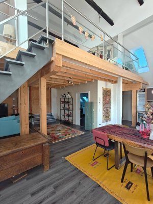 LOFTJUWEL mit Galerie &amp; Einliegerwohnung –ZWEITWOHNSITZWIDMUNG nahe Fuschlsee