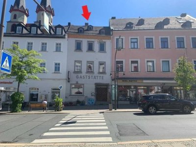 Wohn- und Geschäftshaus im Sanierungsgebiet der Stadt Hof - Innenstadt - Ensembleschutz - Kernsanier