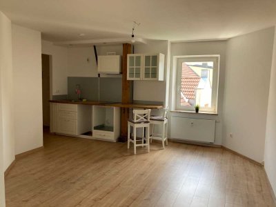 Apartes Dachstudio für sportliche Singles (4.OG) in der Innenstadt von Augsburg