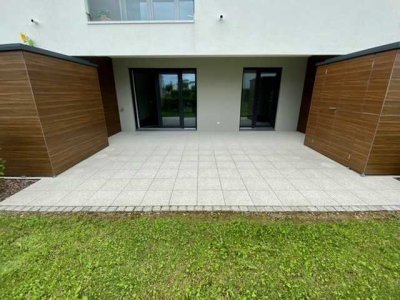 Exklusive, neuwertige 2-Zimmer-Erdgeschosswohnung mit geh. Innenausstattung mit EBK in Oberteuringen