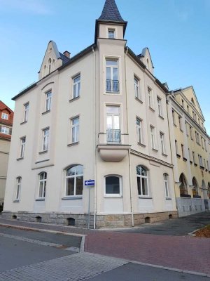 Wohnanlage mit 2 MFH - 13 WE, topsaniert+vollvermietet, 13 WE im Zentrum am Fuße der Burg Mylau