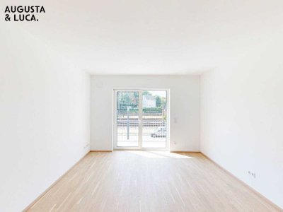 Wohlfühloase im Augusta & Luca: Praktische 3-Zimmer-Wohnung mit Balkon