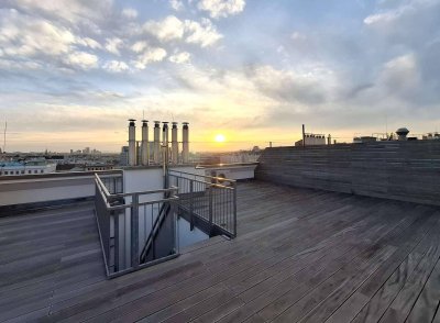 Karlsplatz: Exklusive Dachterrassen-Maisonette mit 360°-Panoramablick