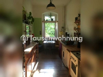 Tauschwohnung: 2-Raum-Wohnung Altbau gegen 3-Raum-Wohnung