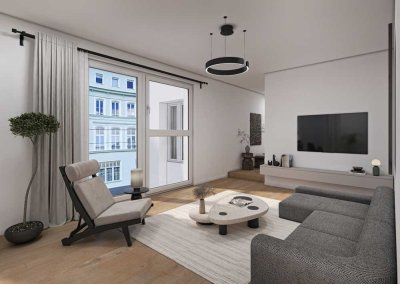 RESERVIERT Wohnen zwischen Altbaucharme und Neubaukomfort – mit Empore