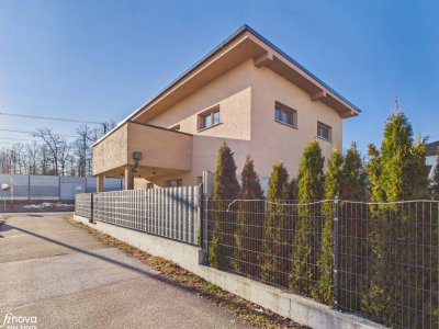 Modernes Einfamilienhaus mit Garten, Doppelcarport &amp; großzügigem Raumkonzept!!