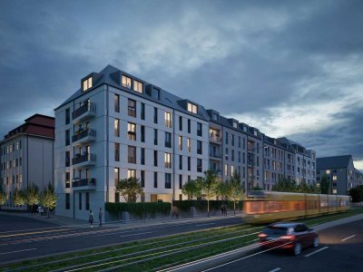 4-Zimmer-Wohnung in Dresden mit zwei Vorgärten und Terrasse
