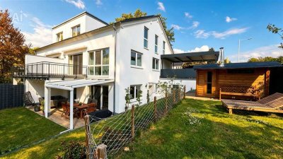 Stilvolle Doppelhaushälfte mit Gartenidylle & maximalem Wohnkomfort