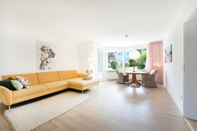 Frisch renovierte 3-Zimmerwohnung mit großer Terrasse ruhiger Rödentaler Stadtlage