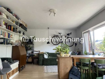 Tauschwohnung: Helle, gemütliche 1-Zimmerwohnung mit großem Balkon