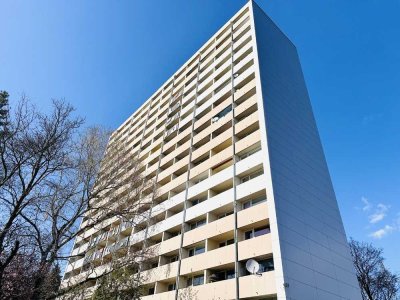 Attraktive 1-Zimmer-Wohnung mit Balkon und Weitblick