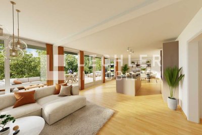 Exklusives Penthouse mit großer Dachterrasse - für Singles und Paare