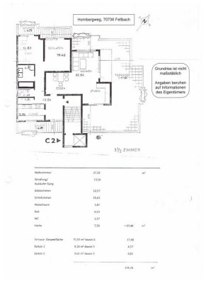 3,5 Zimmer Penthouse mit großer Dachterrasse