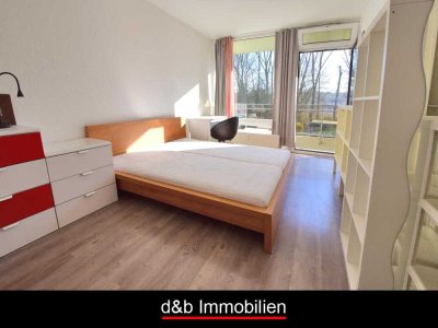 Moderne 2 Zi-Wohnung mit breiter Balkonfront & WG-tauglichem Grundriss in guter Wohnlage.