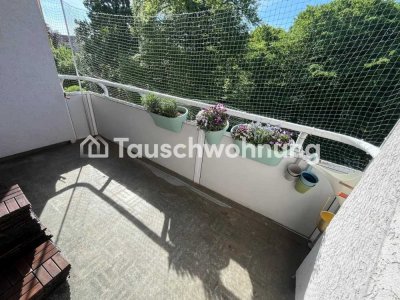 Tauschwohnung: 2-Zimmer, Balkon und Badewanne!
