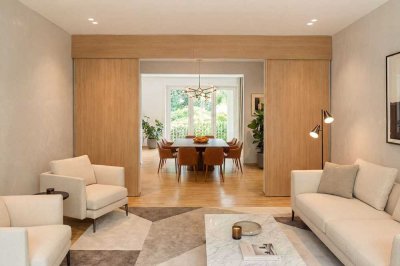 Vermietete Wohnung mit direktem Gartenzugang in Alsternähe