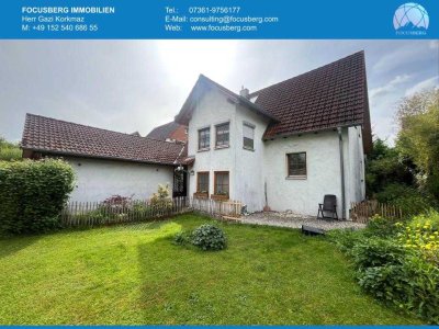 LICHTDURCHFLUTETE 2,5-ZIMMER ETW IM EG MIT GARTEN & GARAGE IN AALENER HOCHSCHULNÄHE