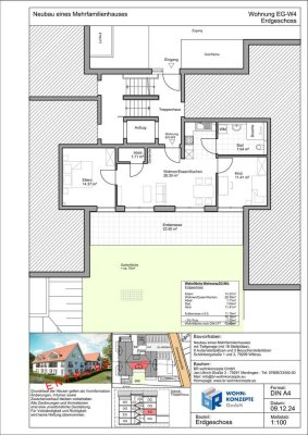 Naturnahes Wohnglück in Wittnau - Neubauwohnung