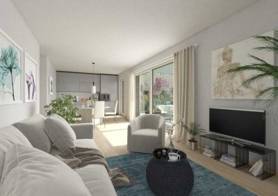 Urbaner Rückzugsort mit Dachterrasse - 3-Zimmer-Wohnung im FACTORY SUITES Ensemble | 3.3.1