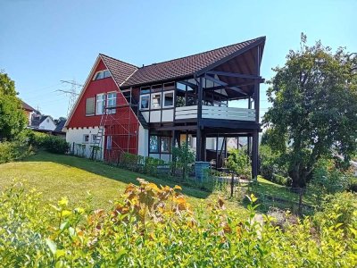 Freundliche 4,5-Zimmer-Maisonette-Wohnung mit 2 Balkonen in Rümmingen