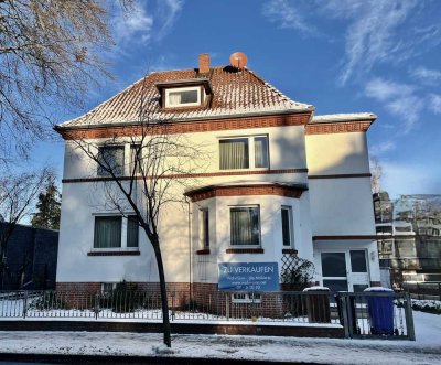 Großzügige Jugendstilvilla (2 bzw. 3 Wohnungen) im Herzen Gifhorns mit Zugang zum Aller-Mühlenarm
