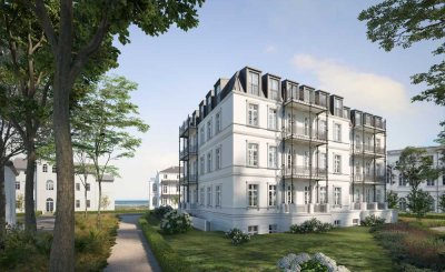 Private Residenzen Heiligendamm - Wohnung in der "Villa Klingler", nur wenige Meter zum Ostseestrand