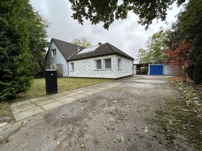 Einfamilienhaus mit Blick über die Felder