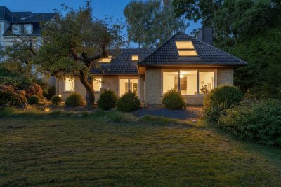Einfamilienhaus in Jürgensby – zentrumsnahe, ruhige Lage, schönes Grundstück, viele Möglichkeiten