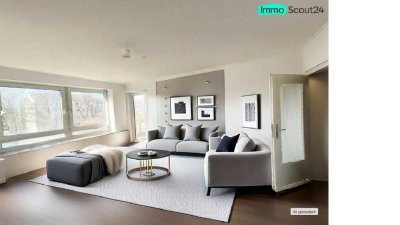 Helle 4-Zimmer-Wohnung – Einkaufsnah, Grün und Ruhig mit Balkon und Top-Zentral