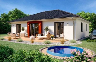 Großes Grundstück und geräumiger Bungalow mit viel Licht!