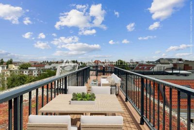 Provisionsfrei! Exklusive Aufdachterrasse + Balkon – 3,5 Zimmer, Erstbezug!