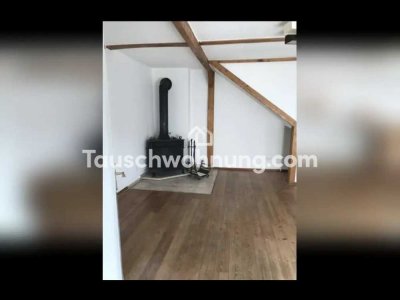 Tauschwohnung: Dachgeschosswohnung in Bonner Altstadt mit Kamin