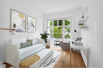 Schickes Studio-Apartment mit großer Wohnküche und modernem Badezimmer in Baumschulenweg !
