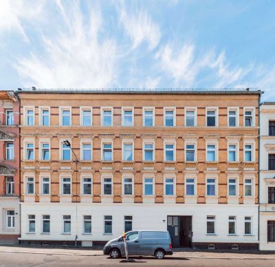 3 Raumwohnung mit Parkett, Stuck und modernem Design!