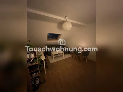 Tauschwohnung: 2 Zimmerwohnung im Dachgeschoss