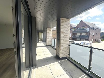 Wohnen in der Borghorster-Innenstadt! Zu vermietende Nebauwohnung im 1.OG