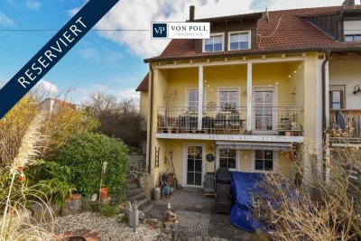 ** RESERVIERT** 
Ihr neues Zuhause: Gemütliches Reihenendhaus mit Garten in Scheinfeld
