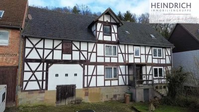 Erwerben Sie dieses historische Fachwerkhaus unweit der alten Schmiede | Fuldatal-Simmershausen