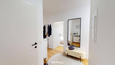 Hochwertig sanierte 3-Zimmer-Wohnung mit Balkon und Tiefgarage!