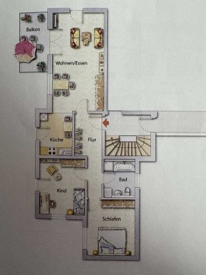 Attraktive 3-Zimmer Wohnung mit Balkon in Neumarkt i.d.OPf.