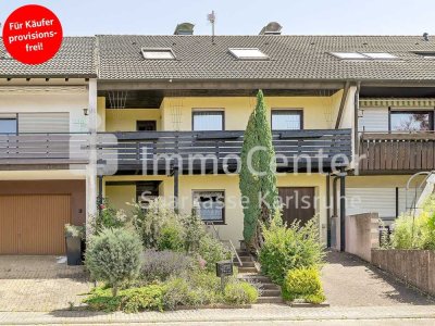 Sonnenbalkon, Terrasse und Wohnkomfort mit Herz - Charmantes Einfamilienhaus in Feldrandlage