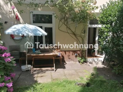 Tauschwohnung: 2-Zimmer Wohnung mit eigenem Garten