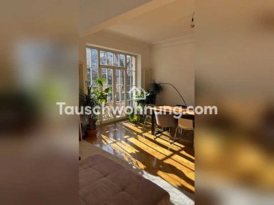 Tauschwohnung: 4,5 Zimmer Altbau-Wohnung in Altschwabing, WG geeignet